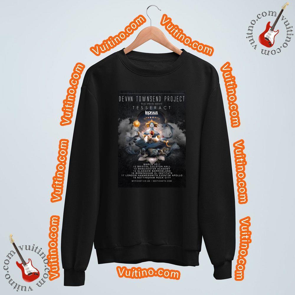 Devin Townsend Projecttranscendence 2017 Uk Tour Shirt